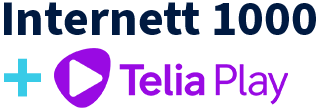 Internett 1000 + Telia Play